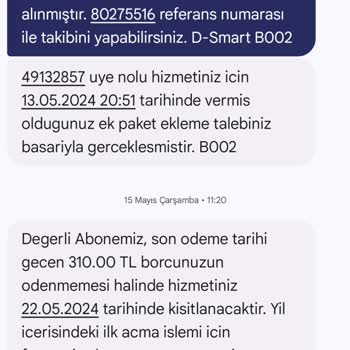 D Smart Mağduriyeti