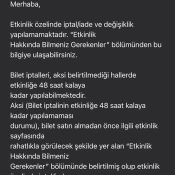 Bubilet Biletimi İptal Etmiyor Ve Muhatap Bulamıyorum