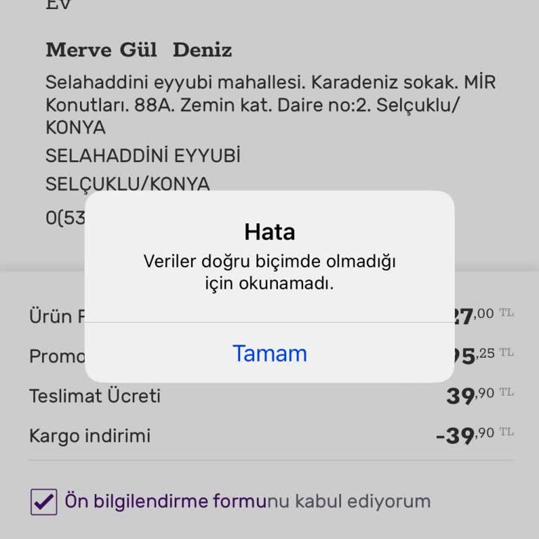 Gratis İndirim Döneminde Uygulamadan Ödeme Almıyor Sürekli Hata Çıkıyor