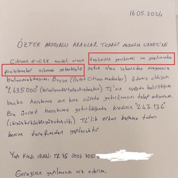 Citroen e-C4X Car Delivery Delay Problem