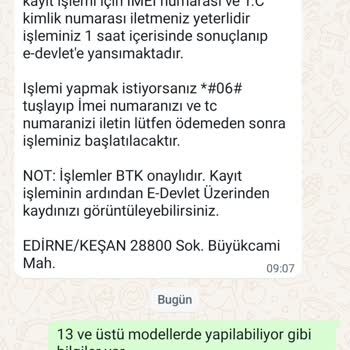 Cep Store IMEI Kayıt İşlemi Sonrası Yaşanan Sorunlar