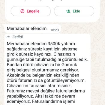 Cep Store IMEI Kayıt İşlemi Sonrası Yaşanan Sorunlar