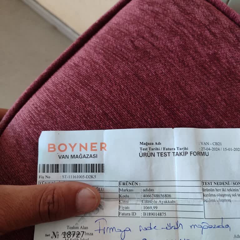 Boyner Değişime Gönderdiğim Ürün Stoklarda Yok