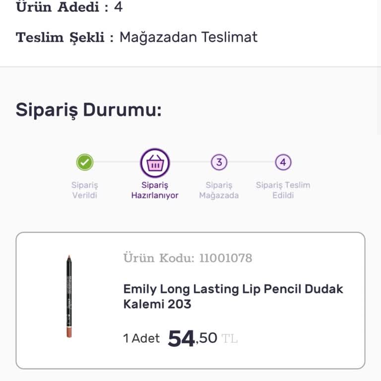 Gratis Online Uygulamada Siparişimi Hazırlamıyor