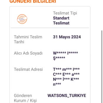 Watsons Paketim Mağaza Çalışanları Tarafından Kaybedildi Veya Çalındı