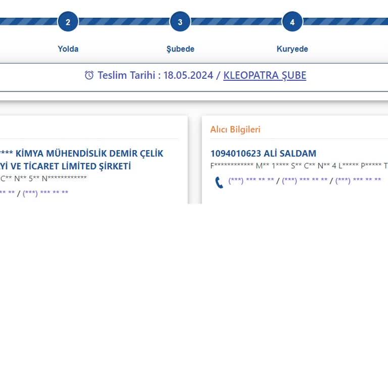 MNG Kargo Kaybolan Kargo Ulaşılamayan Şube