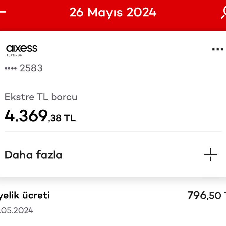 Akbank Kredi Kartı Ücreti