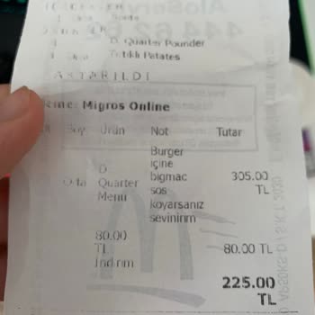 McDonald's Sipariş Karışıklığı Ve Destek Hizmetinde Yaşanan Sorunlar