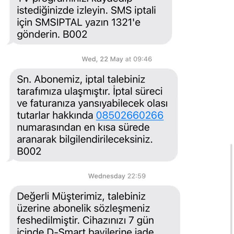 DSmart İptali İçin Ekipmanları Verecek Bayi Her Gün Kapalı