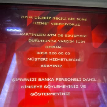 Ziraat ATM Paramı Yuttu
