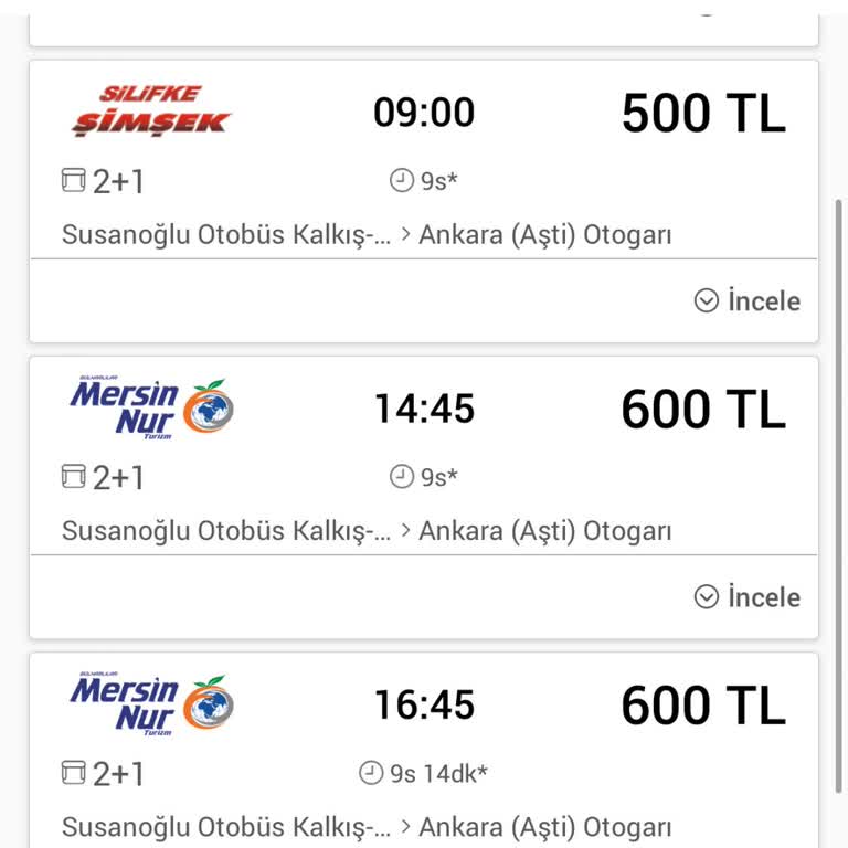 Şimşek Turizm Susanoğlu Şubesi Zarara Uğrattı