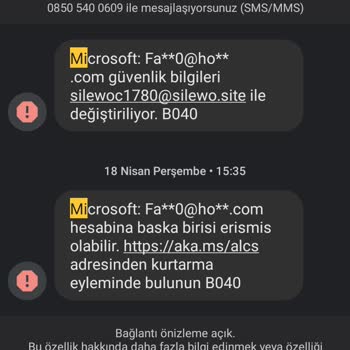 Hotmail.com Microsoft Outlook Hesabı Çalınması