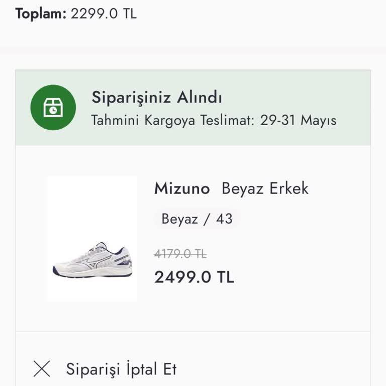 Boyner Kargolama Sürecinde Yaşanan Sıkıntı