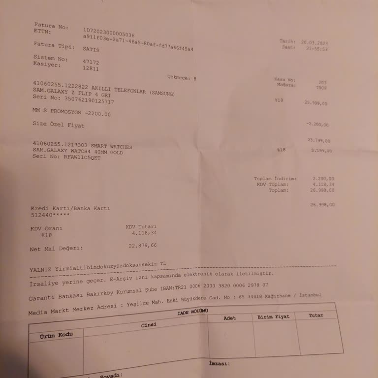 Samsung Z Flip 4 Cep Telefonu