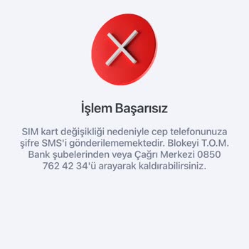 Hadi - TOMBANK Sim Kart Blokesi