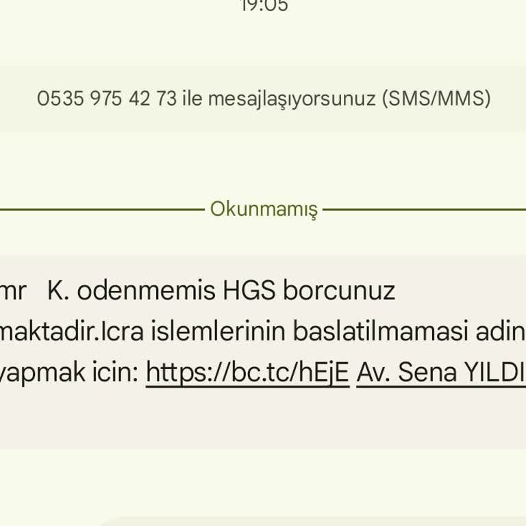 HGS Borcunuz Var İcralık Olabilir