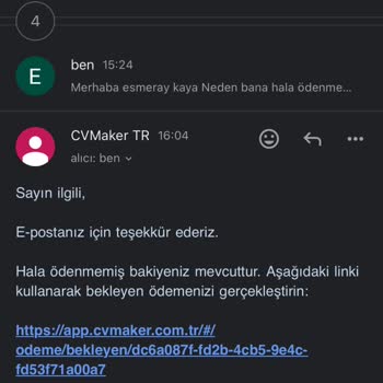 CV Maker Abonelik İptali