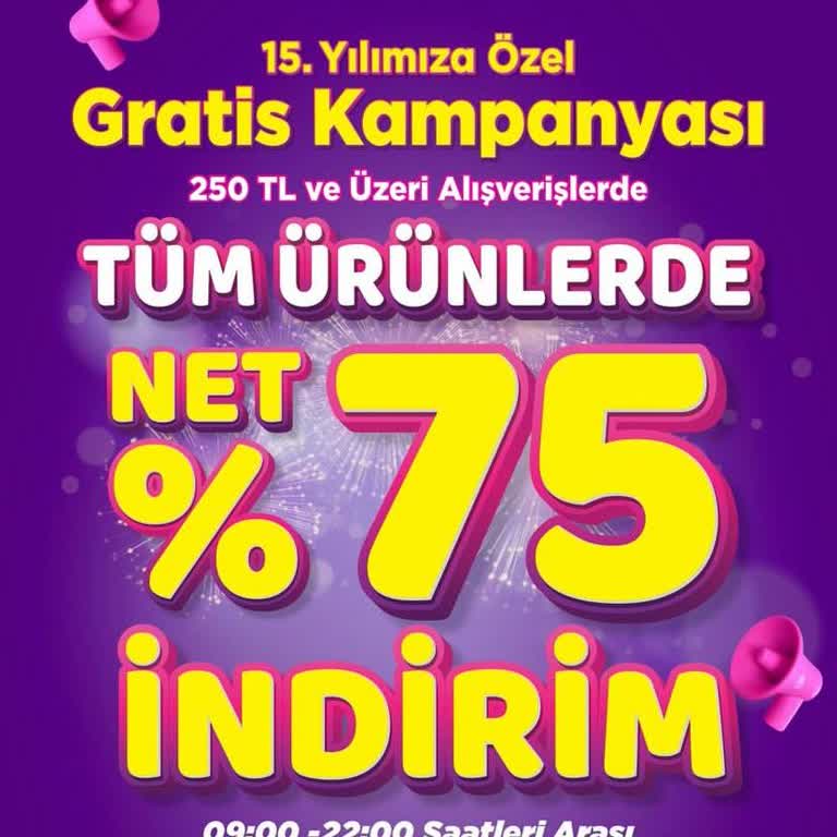 Gratis'te Sözde İndirim