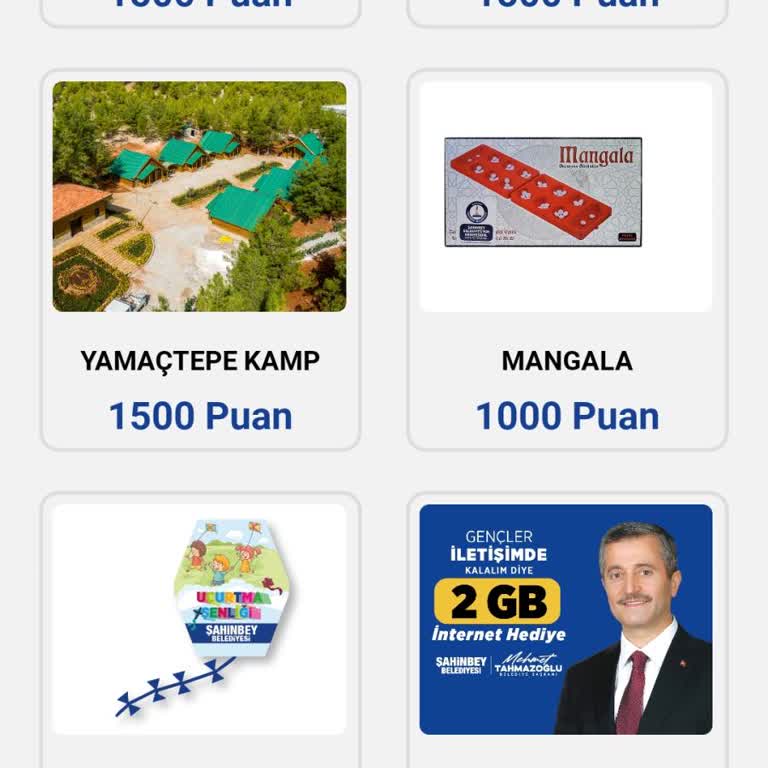 Şahinbey Belediyesi Uygulamadan Hediye Alamıyorum