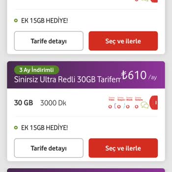 Vodafone Fahiş Tarife Artışı