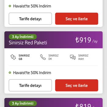 Vodafone Fahiş Tarife Artışı