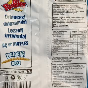 Ruffles Original'den Böcek Çıktı