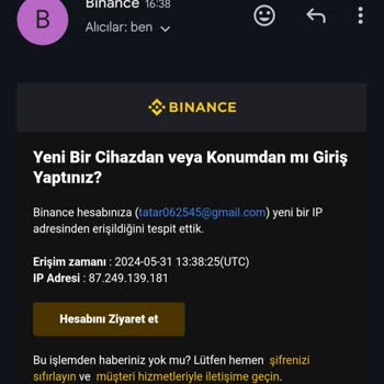 Binance Korumada Yetersiz Ve İlgisiz