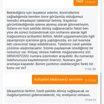 Migros Siparişim Teslim Edilmedi