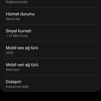 Samsung Telefon Şebeke Sorunu Bıktırdı!