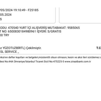 Gratis Ödemenin Çekilmesi Fakat Siparişin Oluşmaması