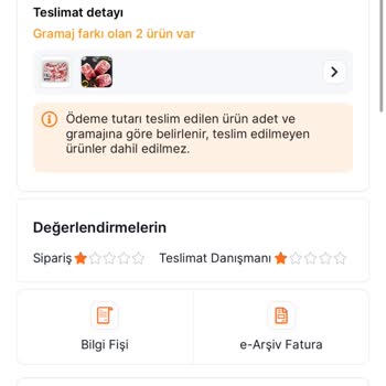Migros Sanal Market Bayat Bozulmuş Ürün Gönderimi