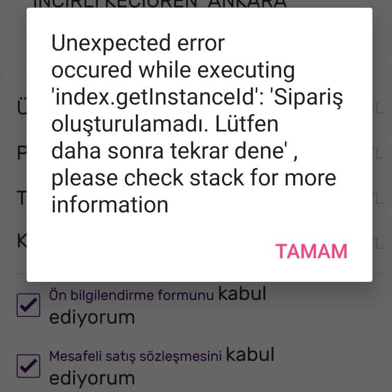 Gratis Uygulaması Alışverişimi Onaylamıyor