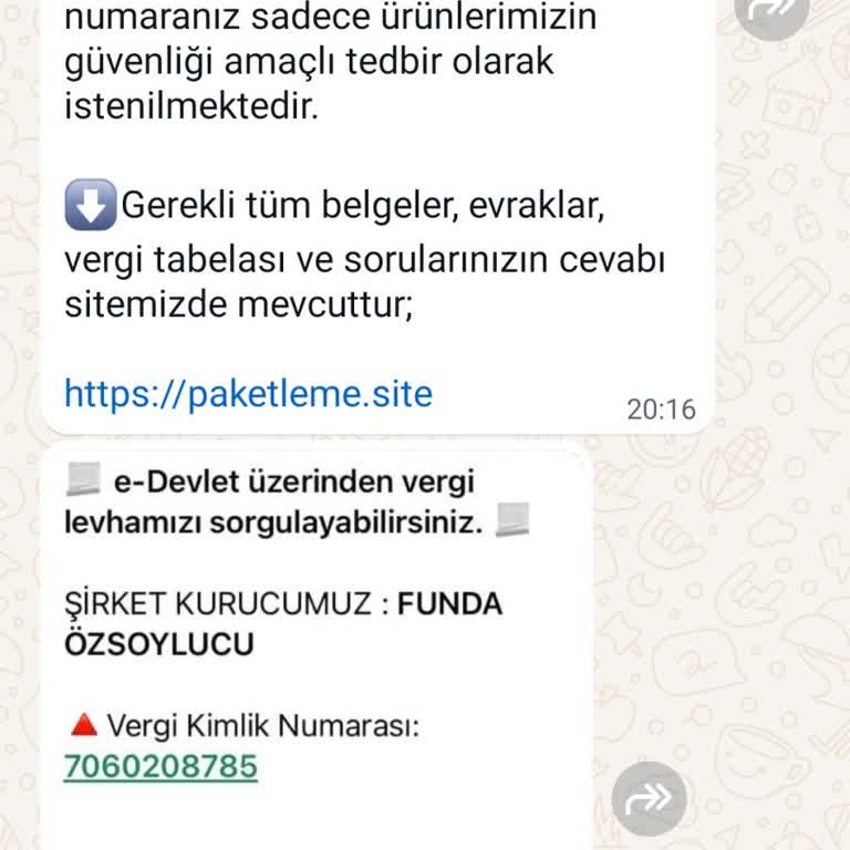 Evde Paketleme Acentesi Şikayet