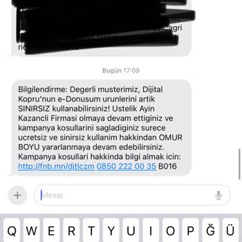 QNB Finansbank Dijital Köprü Kontör Problemi