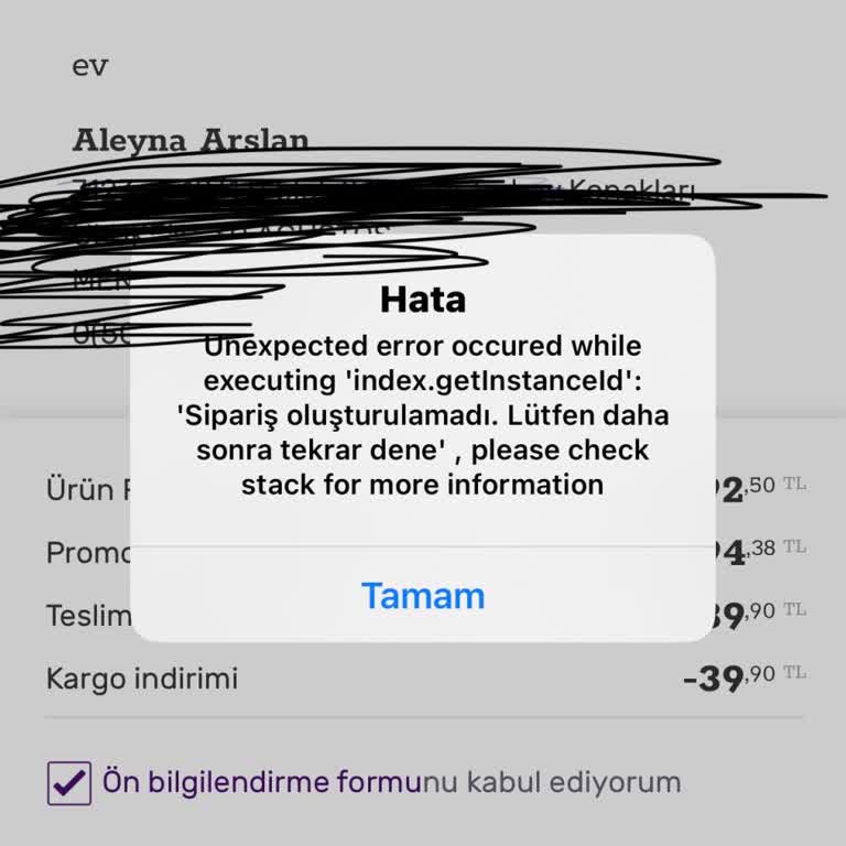 Gratis İndirim Yararlanamama Sorunu