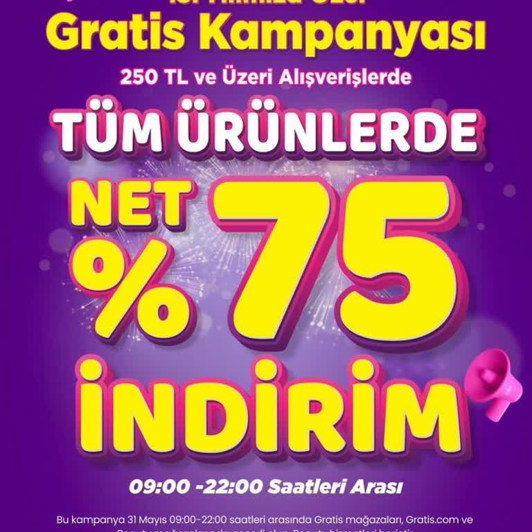 Gratis Mağazası 20:56da Müşteri Almayı Bıraktı