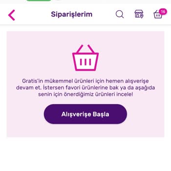 Gratis Uygulamasında Sipariş Yapma Zorluğu