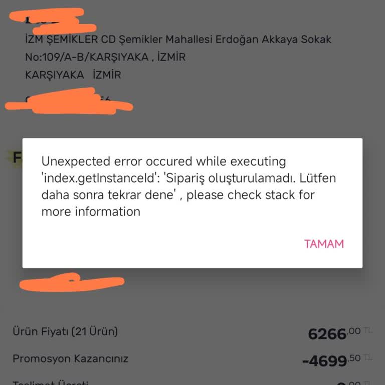 Gratis'in Online Alışverişinde Yapılan Haksızlık