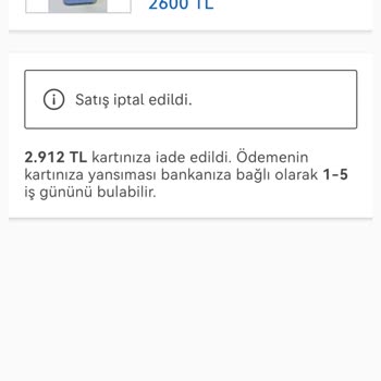 Sahibinden Ücret İadesi Yapılmadı