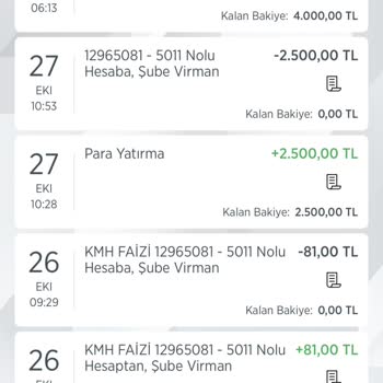 Ziraat Bankası Ziraat Toaya Geri Ödeme