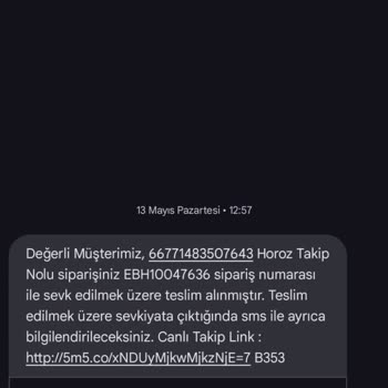ebebek Ürün Teslim Edilmedi