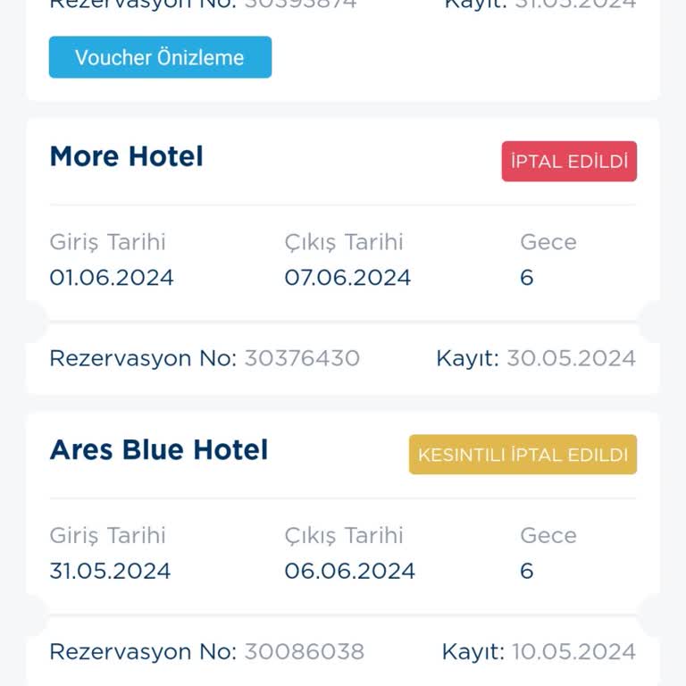Tatil Sepeti Erken Rezervasyon Problemi