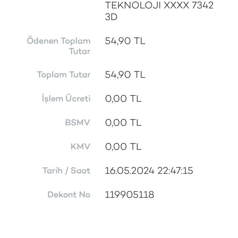 Elekse Bsp Teknoloji Kartımdan Para Çekti