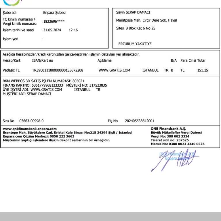 Gratis Hesabımı Yanlışlıkla Sildim