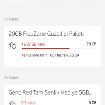 Vodafone Gereksiz Şekilde Tarife Aşım Paketi Eklenmesi