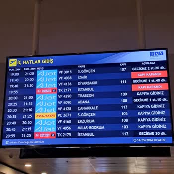 Ajet Firmasının Yolcuları Mağdur Etmesi