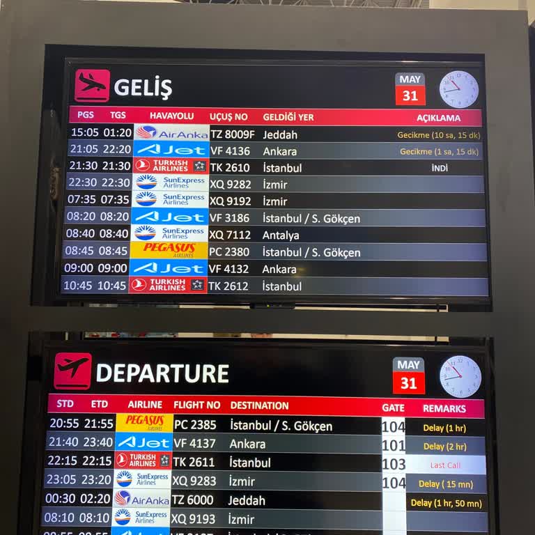 Ajet (Anadolu Jet) Diyarbakır-Ankara Uçuşunda Yaşanan Sorunlar Ve Otopark Mağduriyeti!