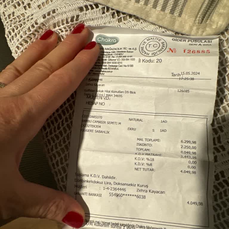 Chakra Viaport-Aldığım Ürünler 1 Aydır Teslim Edilmedi