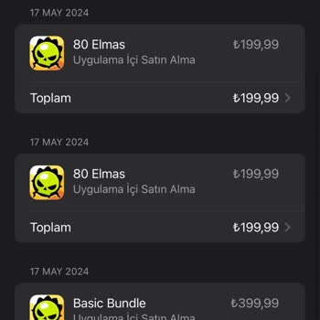 Apple Store Yanlışlıkla Yapılan Oyun Alışverişi İçin Ücret İadesi Talebi