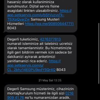 Samsung 13 Günlük Ayıplı Televizyonunu Değiştirmiyor!